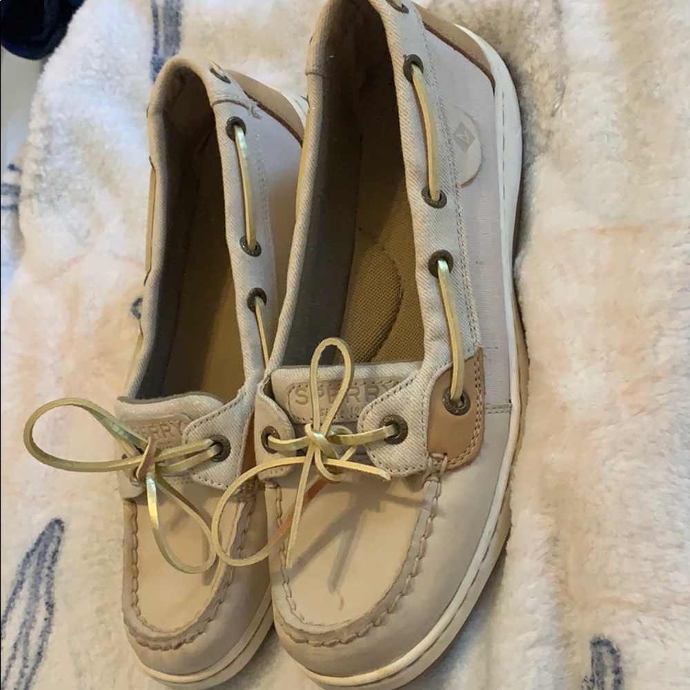 Sperry Angelfish Boat shoe women’s 8.5 M in Tan